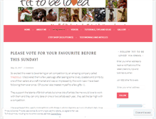 Tablet Screenshot of fittobeloved.com